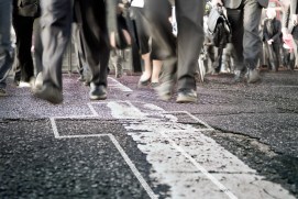 Chalk outline - cross